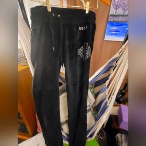 BCBG velour jogging suit